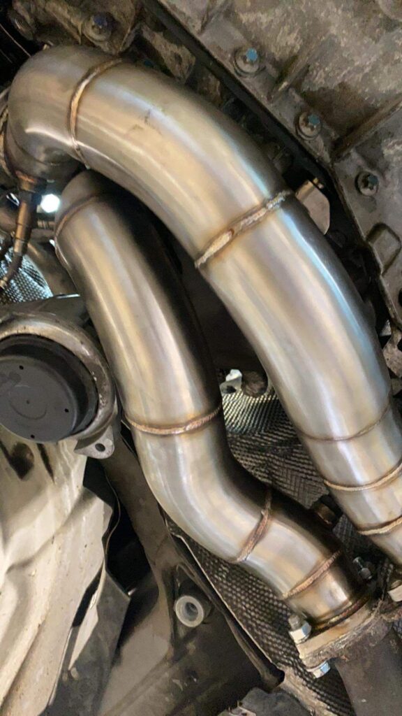 BMW 335i e92 n54 downpipe